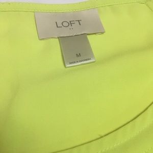 Lime Green Loft Top